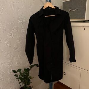 Black Shirt Dress